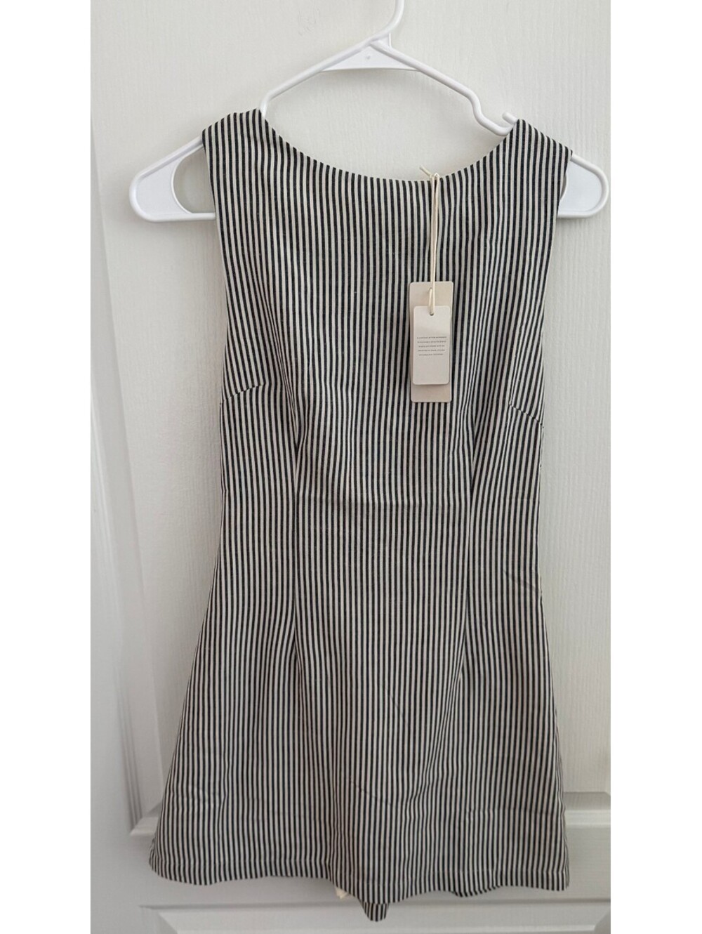 Altar'd State Grace Striped Romper Size Small NWT